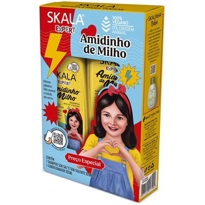 Kit Shampoo & Condicionador Skala Amidinho de Milho (2x325ml)