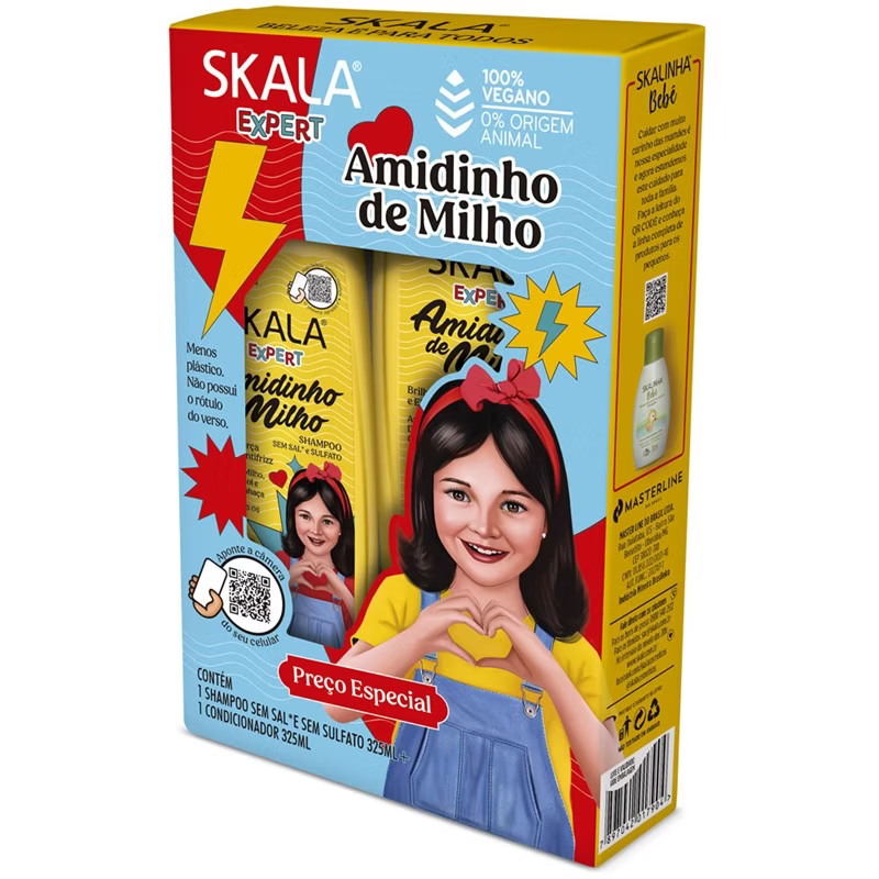 Skala Coconut Oil Shampoo & Conditioner Kit (2x325ml)