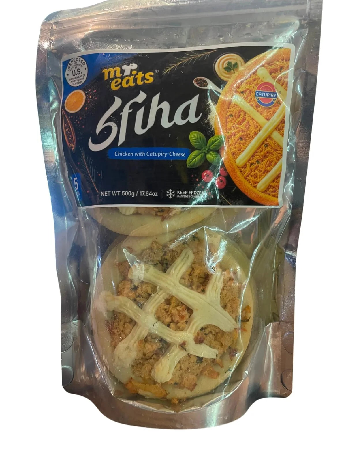 Sfiha de Frango com Catupiry Mr Eats 500g (ME4034)
