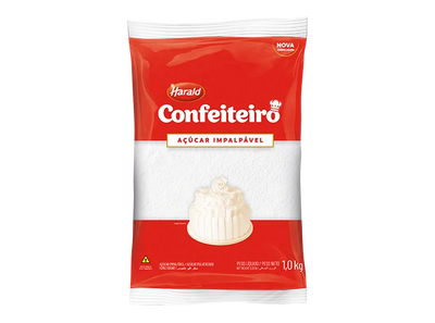 Açúcar Impalpável Confeiteiro Harald 1kg