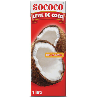Leite de Coco Sococo (Embalagem Tetra Pak) 1LT
