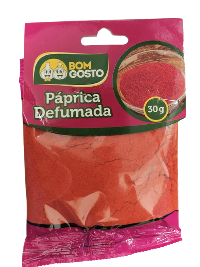 Paprica Defumada- Bom Gosto 30g