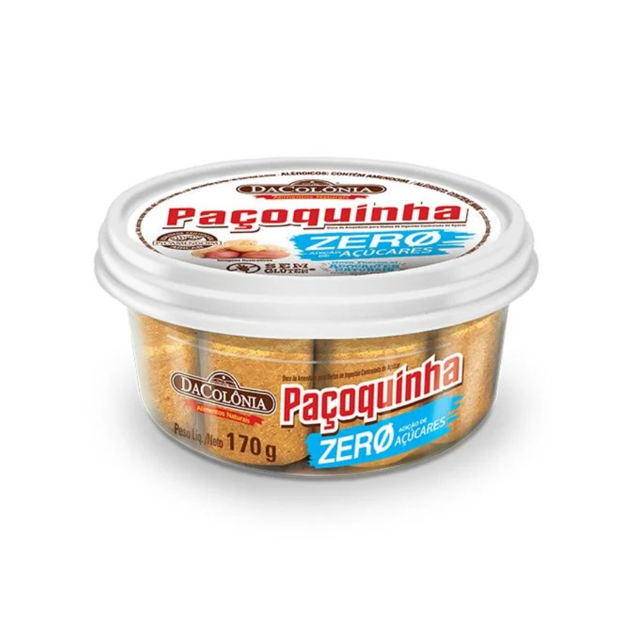 Paçoquinha Corked Zero Sugar From Colônia 170g