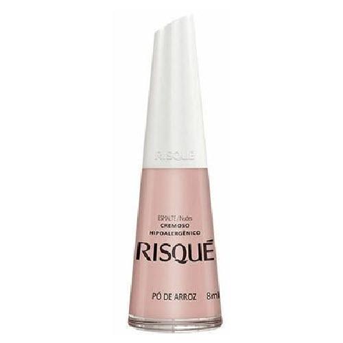 Esmalte Cremoso Po de Arroz 8ml - Risque - BR Emporio