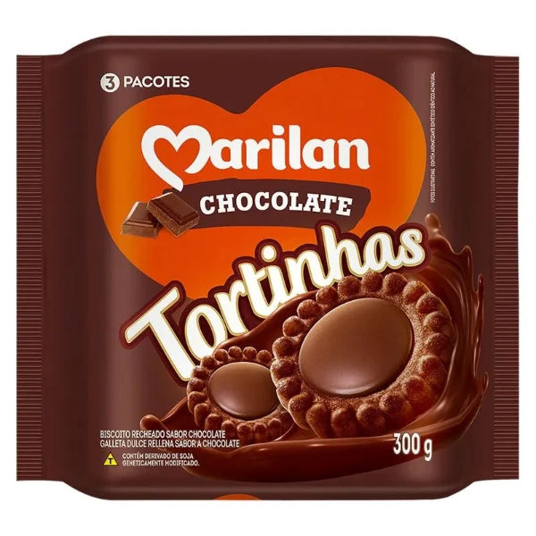 Tortinhas de Chocolate Marilan 300g