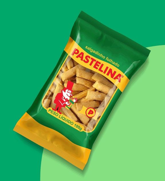 Salgadinho Folhado Pastelina 100g