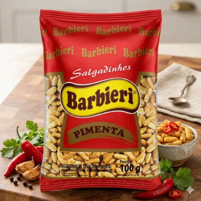 Salgadinho Pimenta Barbieri 100g
