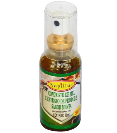 Composto de Mel e Propolis Sabor Menta Spray 30ml