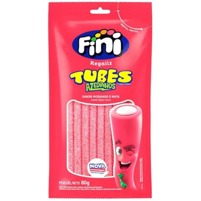 Fini Tubes Morango Azedinho 80g