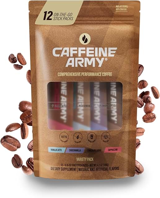 Caffeine Army Variety Pack (12 doses)