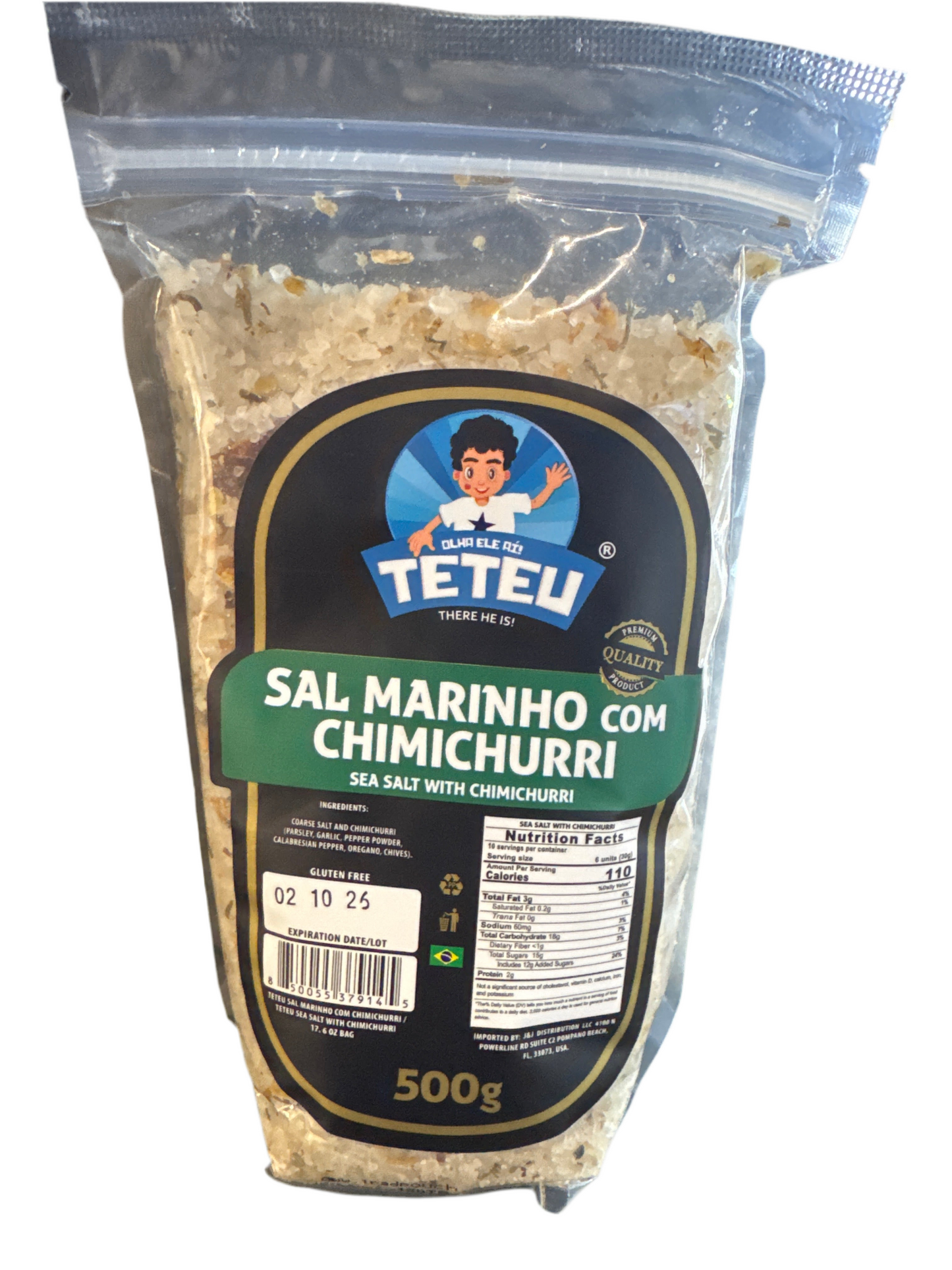 Sea Salt With Chimichurri Teteu 500g