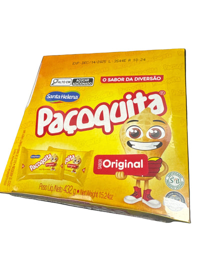 Paçoquita Santa Helena Cx 24 un (Venc 14/Dec/25)