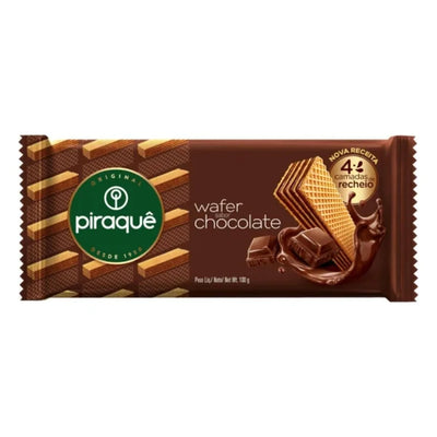 Biscoito Wafer Chocolate Piraquê 100g