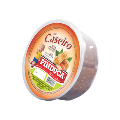 Doce de Amendoim Lisa Gibi Pinduca 250g