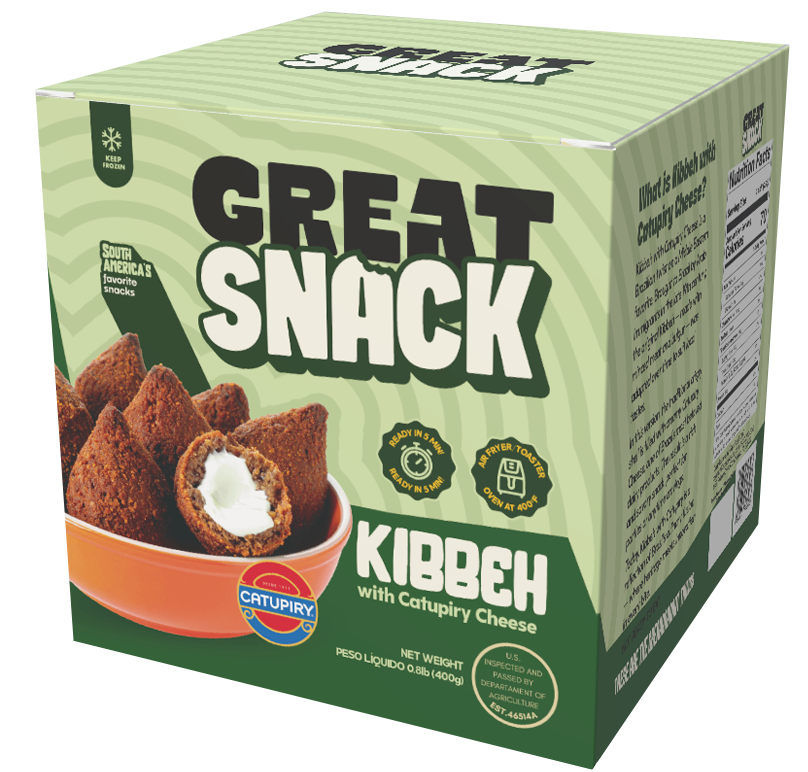 Kibe com Catupiry 1.4Kg Great Snack
