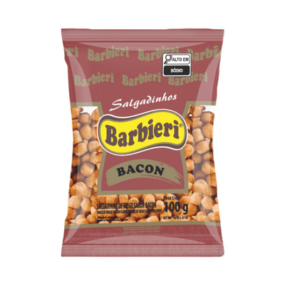 Salgadinho Bacon Barbieri 100g