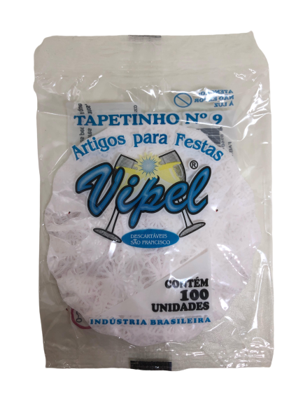 Tapetinho N#9 90mm Branco Vipel