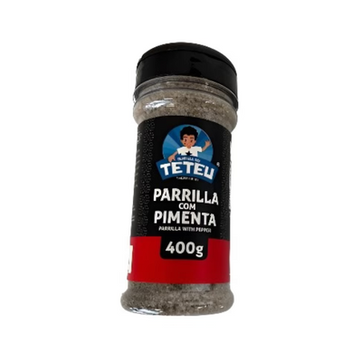 Sal Parrilla Com Pimenta Teteu 400g