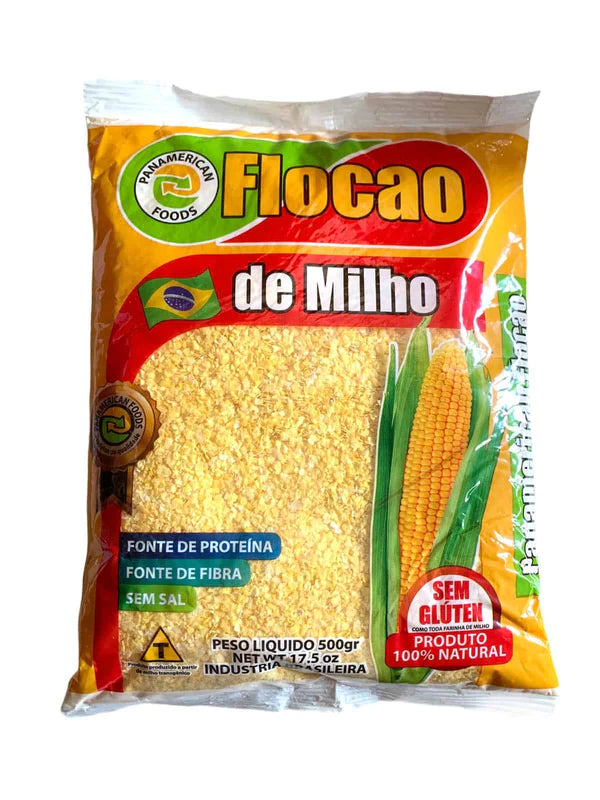 Flocao de Milho Panamerican 500gr - BR Emporio