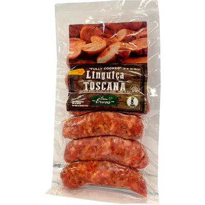 Linguiça Toscana Cortes com Ervas 14oz - BR Emporio